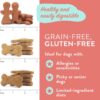 Portland Pet Food Company Pumpkin Healthy Dog Treats - Grain-Free, Human-Grade, Pumpkin Dog Treats - All Natural Dog Training Treats & Biscuits Made in the USA Only 1-Pack (5 oz) - Image 2