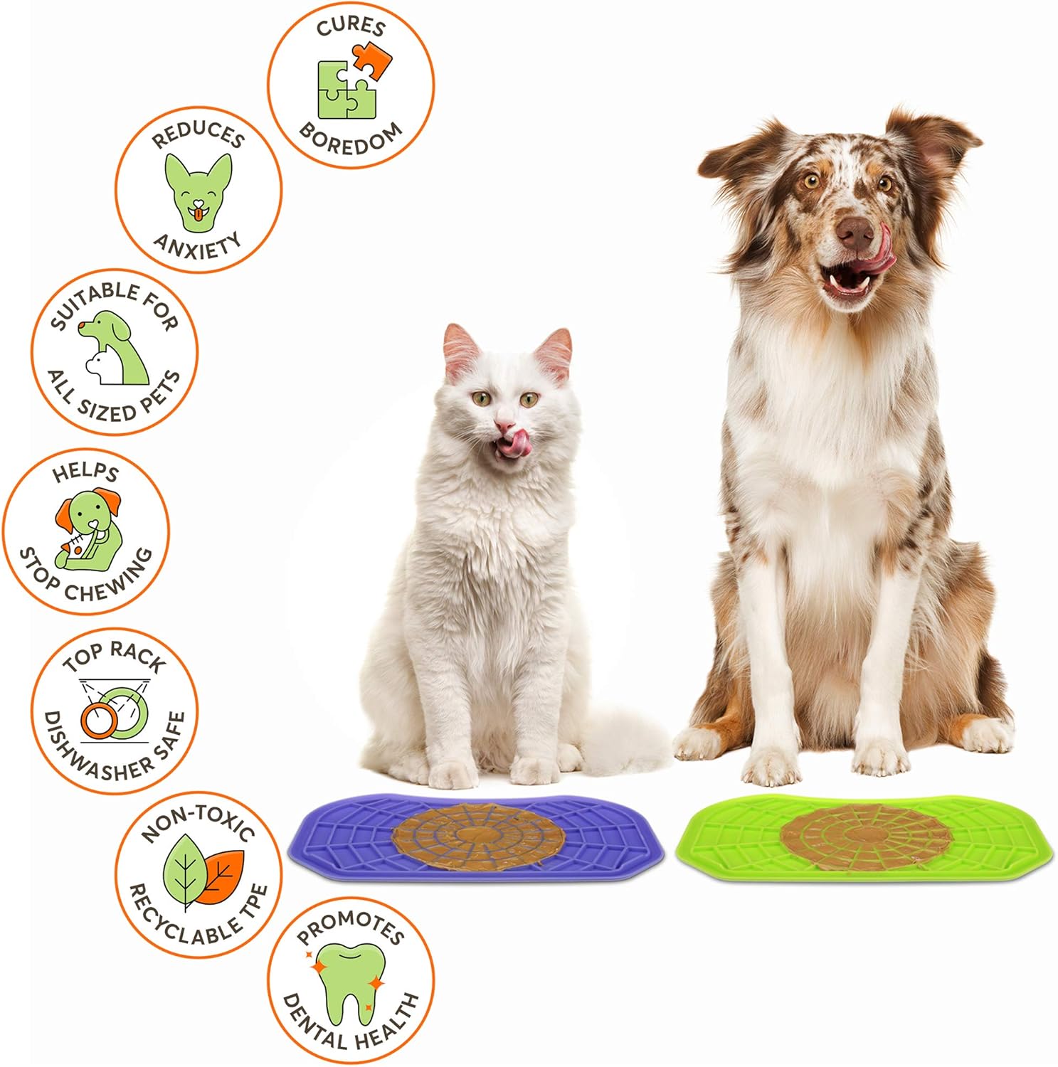 Neater Pet Brands - Neat-LIK with Protective Tray - Slow Feed Pad for Dogs & Cats - Image 5